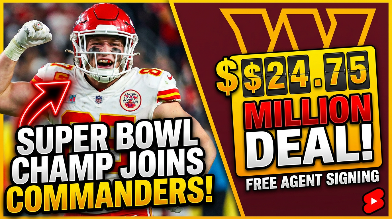 Washington Commanders Make Big Defensive Move, Sign Super Bowl Champion Leo Chenal